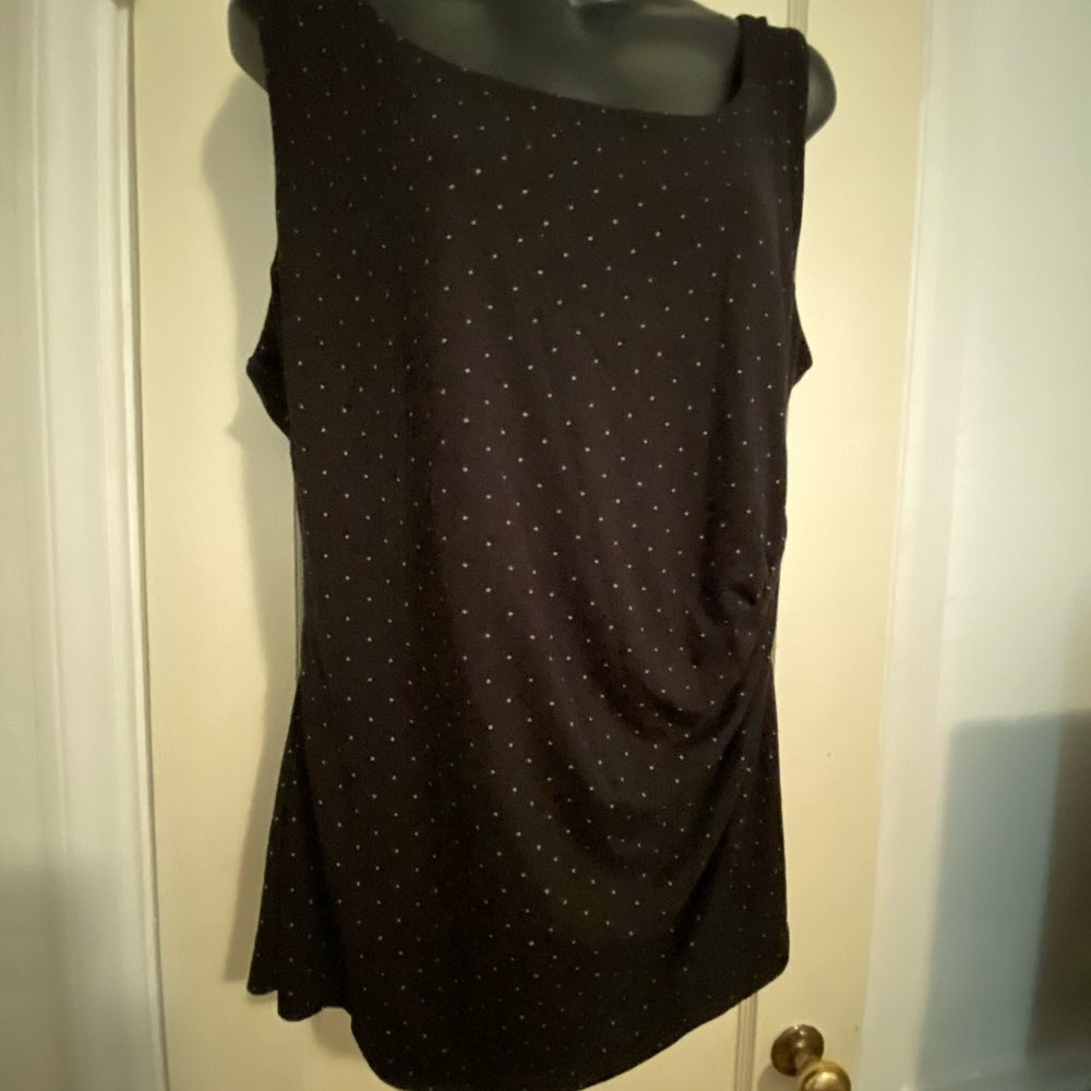 Torrid black sleeveless top